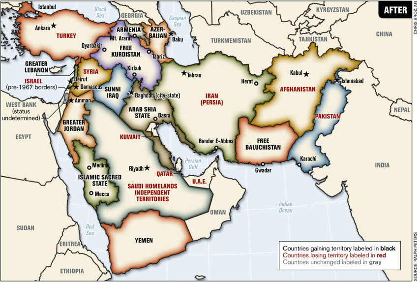 armed forces journal map