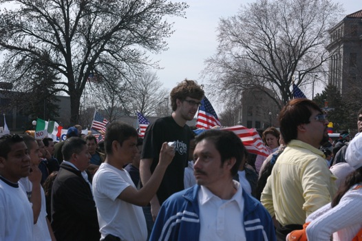 st paul Immigration Rally