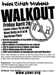 student walkout