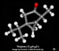  Chemicals Absinthe Images Archive Thujone 3D Mid