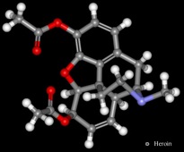  Chemicals Heroin Images Archive Heroin 3D