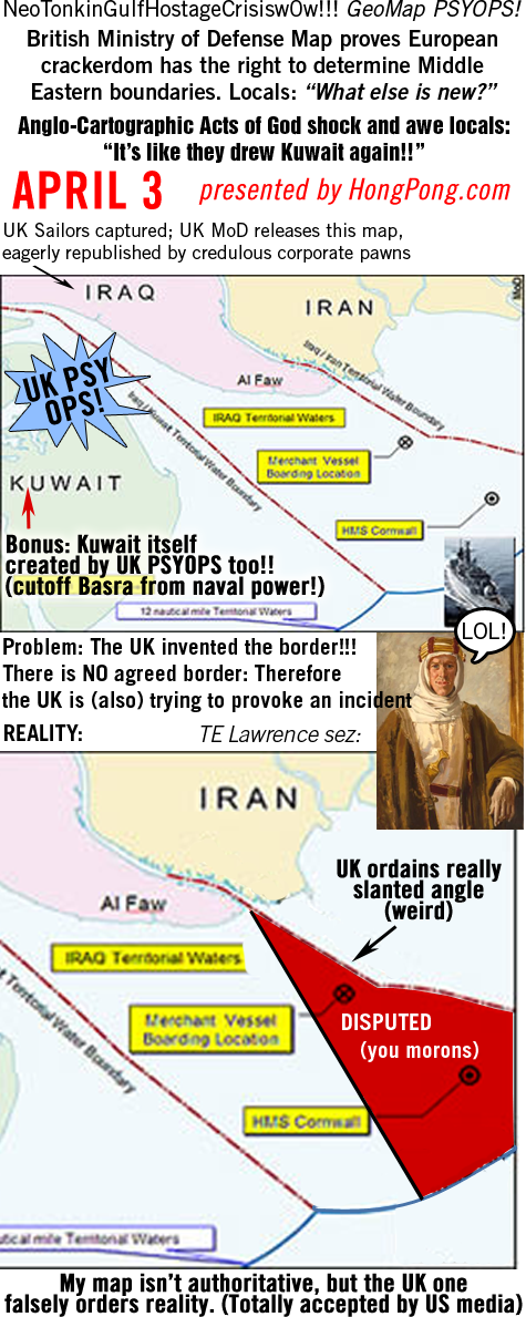 British-Iran-Map